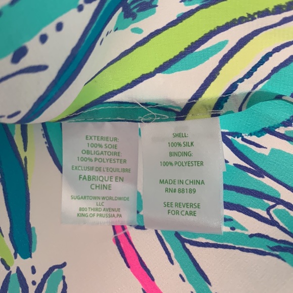 Lilly Pulitzer Silk Top - Picture 5 of 5